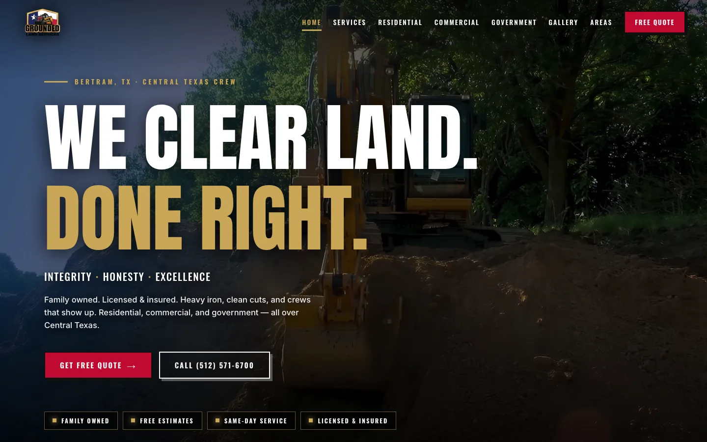 Grounded Land Services